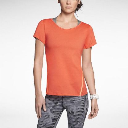 Nike Tailwind Loose Short-Sleeve Running Shirt resmi